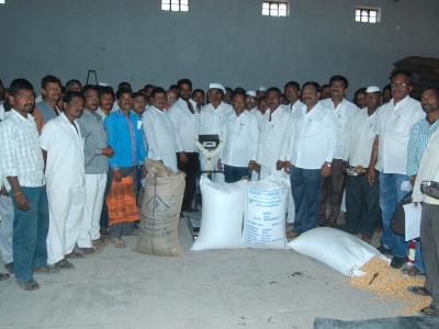 मका खरेदी केंद्र उदघाटन 